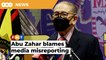Abu Zahar faults media for board members distancing themselves from his remarks on Azam’s shares