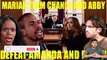 CBS Y&R Spoilers Shock Mariah agrees to help Abby and Chance defeat Devon and re