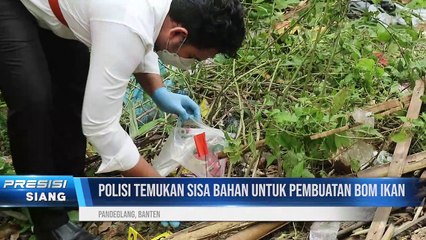 Polda Banten Pastikan Ledakan di Cimanggu Berasal dari Bahan Untuk Bom Ikan