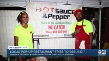 Local Pop-up restaurant tries to rebuild