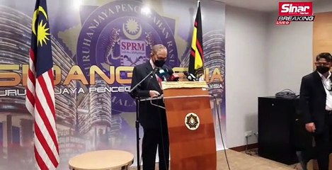 Sidang media khas Pengerusi Lembaga Penasihat Pencegahan Rasuah (LPPR) SPRM, Tan Sri Abu Zahar Ujang di Ibu Pejabat SPRM, Putrajaya, lapor wartawan Sinar Harian, Raiham Mohd Sanusi.