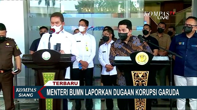 Laporkan Dugaan Korupsi Garuda Indonesia, Erick Thohir: Saatnya Oknum-oknum di BUMN Dibersihkan!