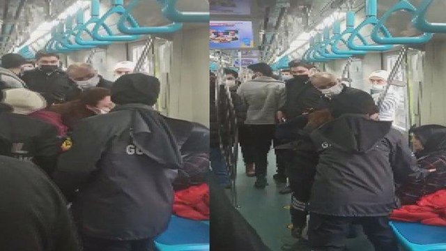 Marmaray’da maske tartışması: 2 kadın zorla indirildi