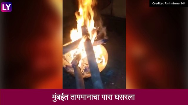 Mumbai Weather: मुंबईत तापमानाचा पारा घसरला, मुंबईत सध्या किमान तापमान 13.2 अंश