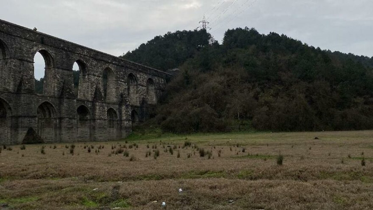 Alibeyköy Barajı geçen seneye göre yarı yarıya boş