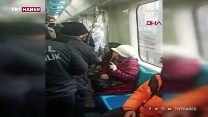 Marmaray'da "maske" tartışması