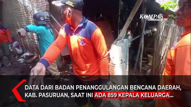 Diguyur Hujan Deras Warga Pasuruan Kebanjiran