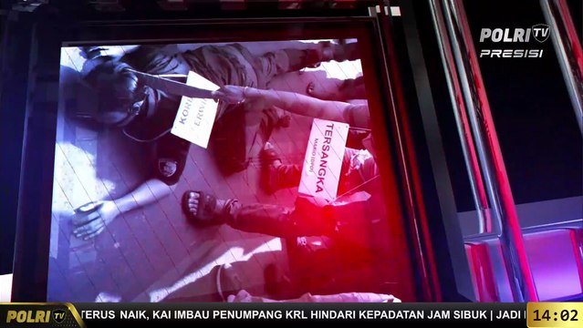 PRESISI Update 14.00 WIB : Kapolri Tinjau Vaksinasi Serentak Di Graha Wangsa Bandar Lampung