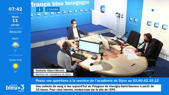 La rectrice de l'académie de Dijon veut garder les classes ouvertes à tout prix
