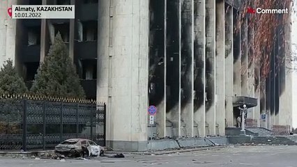 «پایان اعتراضات و شورش‌ها در قزاقستان»؛ تصاویری از شهر آلماتی