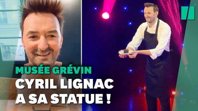 Au musée Grévin, Cyril Lignac se retrouve en tête à tête avec sa tête