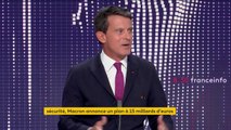 Manuel Valls, invité du 8h30 franceinfo mardi 11 janvier 2022