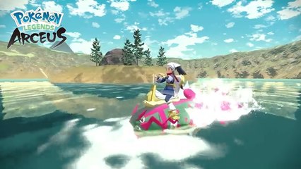 Trailer des montures sur Pokémon Legends Arceus