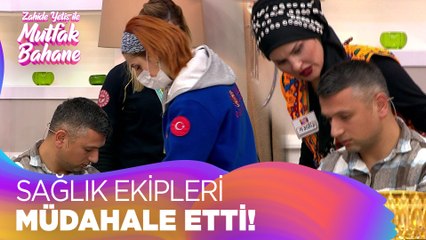 Finalde Sercan'ın rahatsızlığı herkesi korkuttu!- Zahide Yetiş ile Mutfak Bahane 11 Ocak 2022