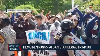 Скачать видео: Unjuk Rasa Pengungsi Asing Berakhir Ricuh