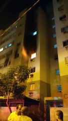 Apartamento é atingido por incêndio na Serra