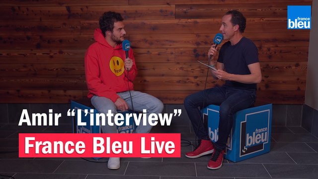Amir Je n'ai pas l'habitude de me dévoiler ainsi dans mes chansons - L'interview France Bleu Live