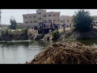 شاهد عيان يروي كواليس البحث عن الطفلة سما الغارقة منذ أسبوع بالمنوفية