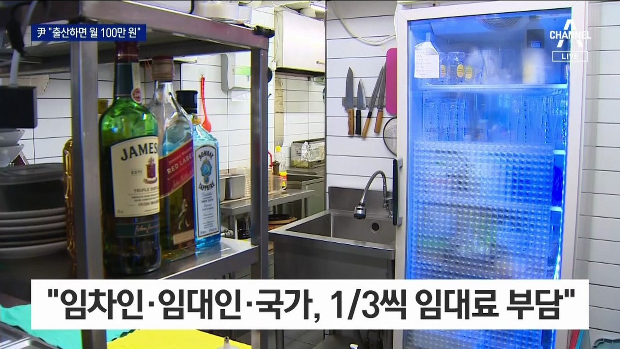 윤석열 “애 낳으면 1년간 월 100만 원 부모급여”