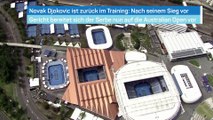 Australian Open: Djokovic zurück im Training