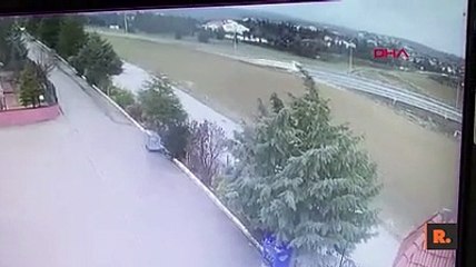 Ahmet Çalık'ın aracı 135 metre sürüklenmiş