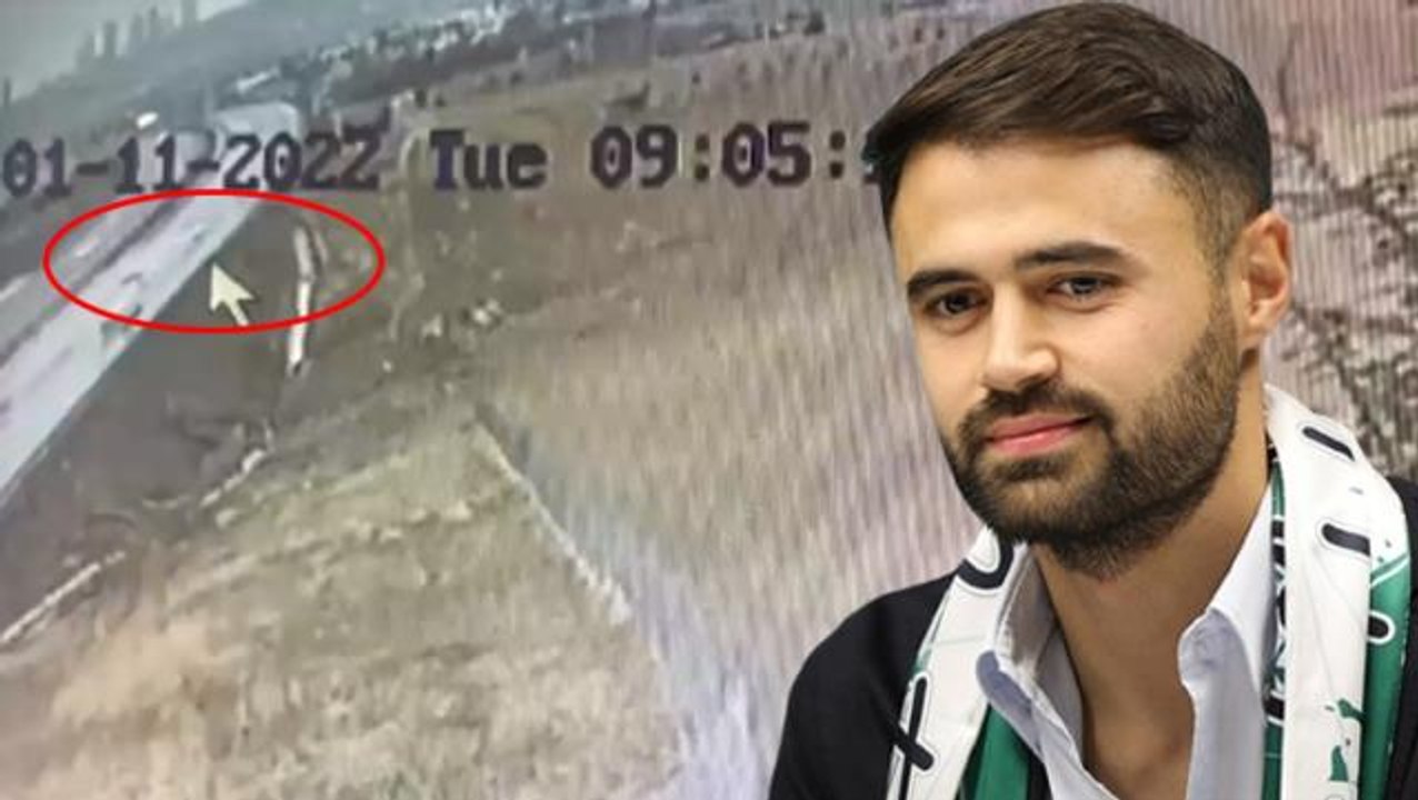Ahmet Çalık'ın hayatını kaybettiği trafik kazasının kamera görüntüleri ortaya çıktı