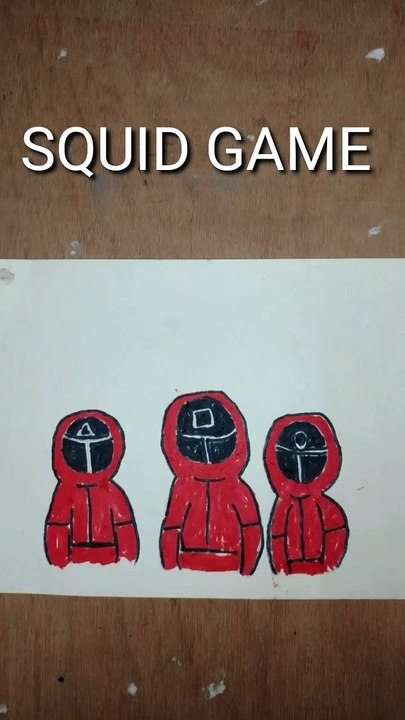 Squid  game drawing