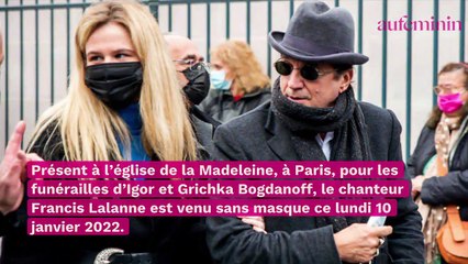 Obsèques d'Igor et Grichka Bogdanoff : le geste déplacé de Francis Lalanne