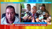 Andrés Gómez: 'Existen disputas de diferentes bloques en el MAS por controlar el Gobierno'
