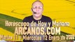 Horóscopo de Hoy y Mañana - ARCANOS.COM - Martes 11 y Miércoles 12 Enero de 2022