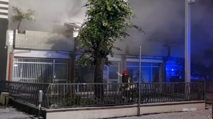 Forlì - In fiamme appartamento nella frazione Carpinello (11.01.22)