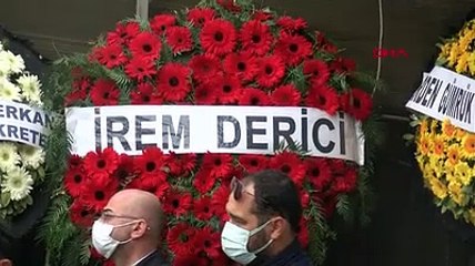 Gülçin Ergül'ün sevgilisi Erdal Şeyda Lafçı son yolcuğuna uğurlandı