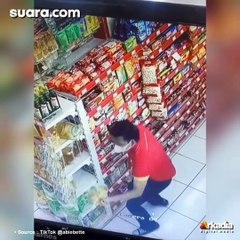 Karyawan Minimarket Tangkap Minyak Jatuh, Ending Jadi 'Spiderman' Ditonton 21 Juta Kali