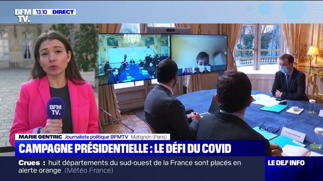 Jean Castex a tenu à rassurer les candidats à la présidentielle sur l'organisation de la campagne malgré la crise sanitaire