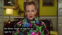 49 kongelige nytårstaler på 10 minutter: Se klip fra alle dronningens nytårstaler | Fra 1972 til 2020 | Danmarks Radio