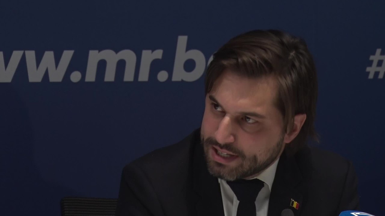 Georges-Louis Bouchez s'est énervé lors de la présentation du nouveau ministre wallon