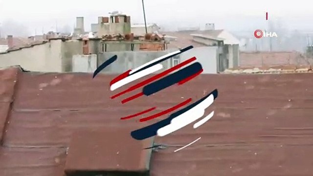 Balkanlar’dan gelen kar yağışı Edirne’den giriş yaptı