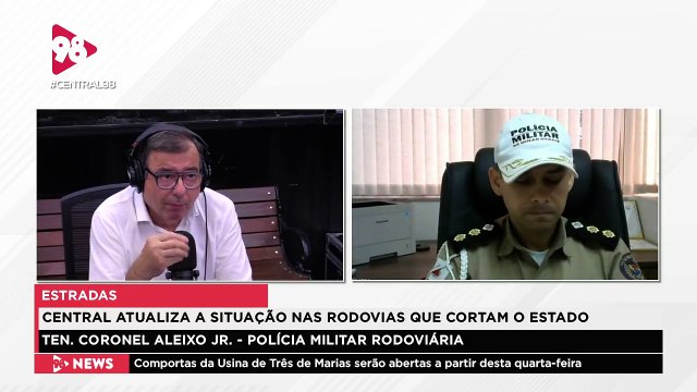 Central 98 | Vai precisa pegar estrada? Veja as dicas da PM!
