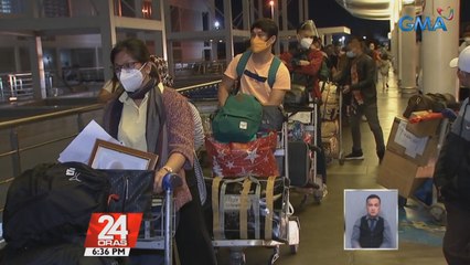 Ilang pasahero sa paliparan, halos 4-araw nang nagpapabalik-balik dahil kanselado ang flights | 24 Oras