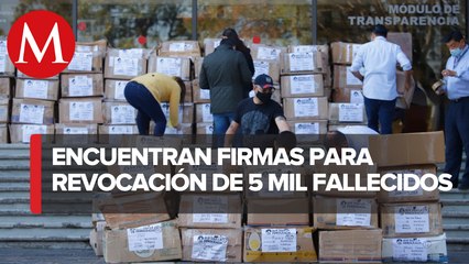 INE detecta inconcistencias en firmas