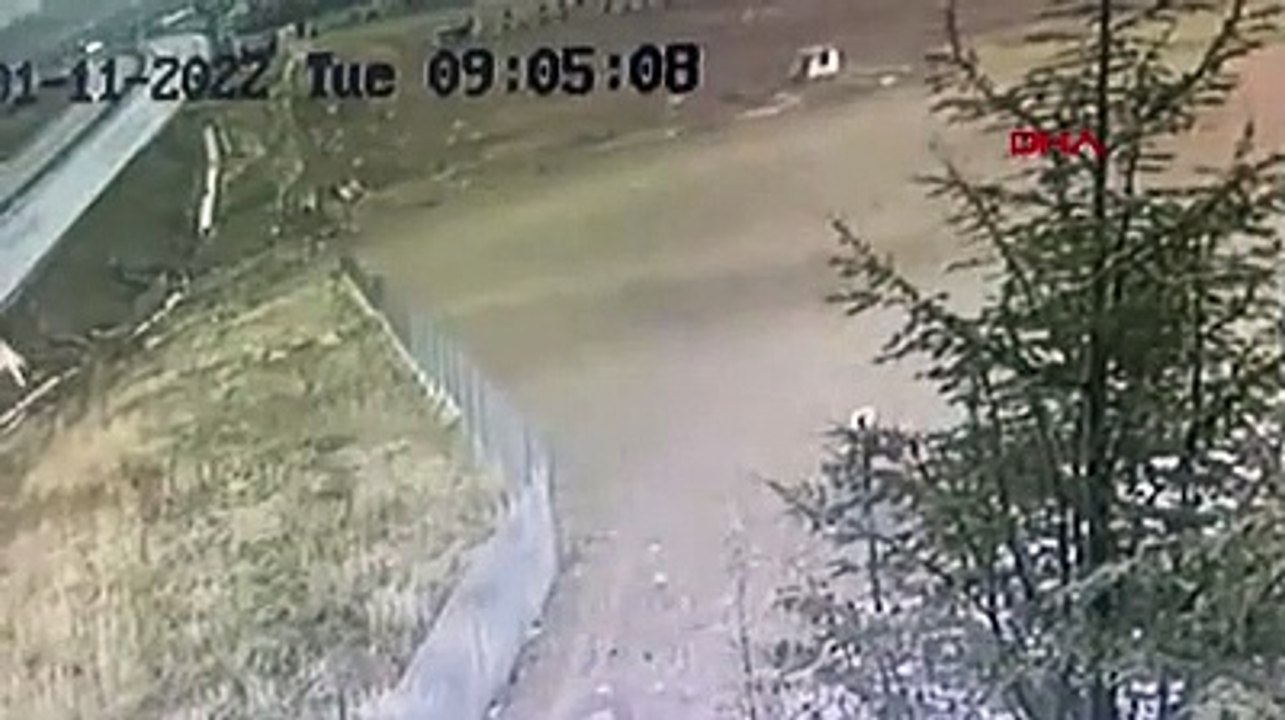 Ahmet Çalık'ın kaza anı görüntüleri ortaya çıktı! 135 metre sürüklenmiş