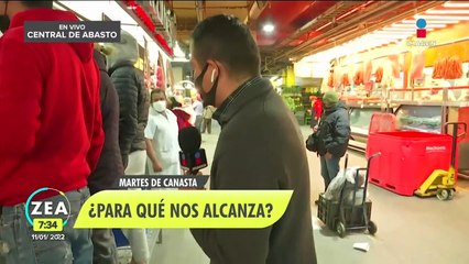 Así el precio del pollo y la carne en la Central de Abasto de la CDMX
