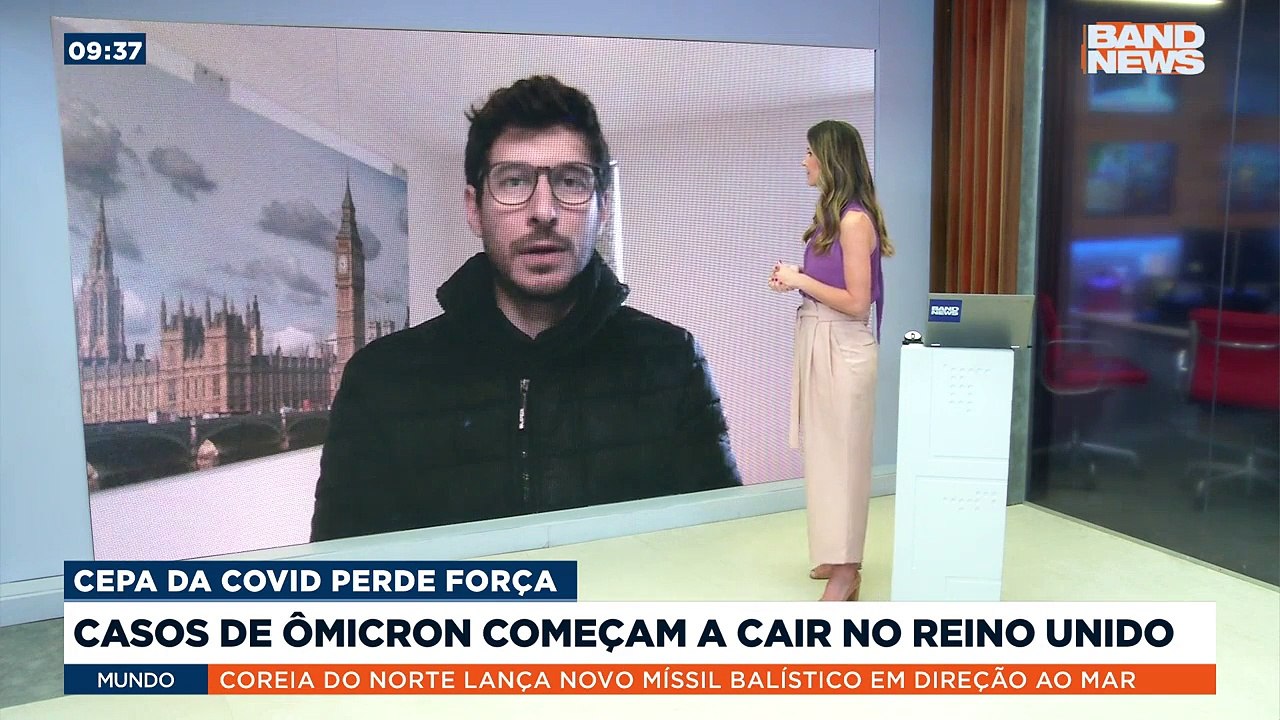 No Reino Unido o tsunami de novos casos de Covid causados pela variante Ômicron começa a diminuir, como conta o correspondente em Londres Felipe Kieling (@felipekieling).Saiba mais em youtube.com.br/bandjornalismo#BandNews #Covid #Ômicron #EUA