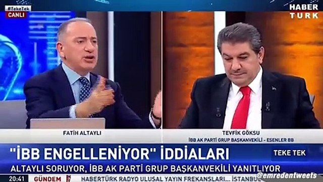 AKP'li Göksu Taksim projesini engellediklerini inkar etti, ekmek kuyruklarının sebebini İBB'ye bağladı