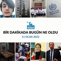 1 Dakikada bugün ne oldu? | 11 Ocak 2022