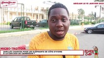 Micro-trottoir-Les Ivoiriens se prononcent sur les chances des Eléphants de Côte d'Ivoire à la CAN 2021 au Cameroun