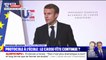 Emmanuel Macron sur l'assouplissement du protocole sanitaire à l'école: "Il n'y a pas de système parfait"