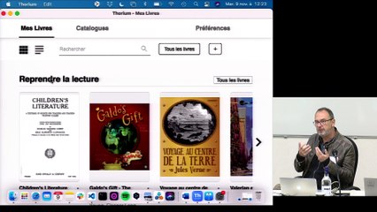 «Au delà du livre numérisé : le livre numérique est un objet technologique.», Laurent Le Meur, Directeur technique de l’European Digital Reading Lab (EDRLab)_IDETCOM_Le livre à l'ère du numérique_07_L_LeMeur