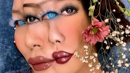 Illusion-makeup master creates mesmerizing looks