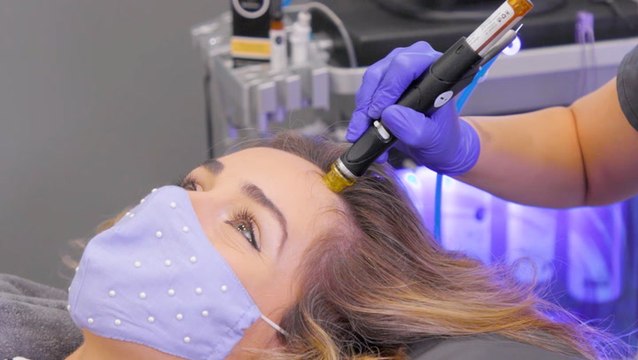 Exfoliating treatments for a clean scalp